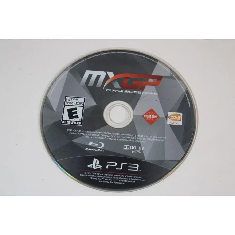 MXGP The Official Motocross Video Game (Sony Playstation , PS3) Disc Only Tested